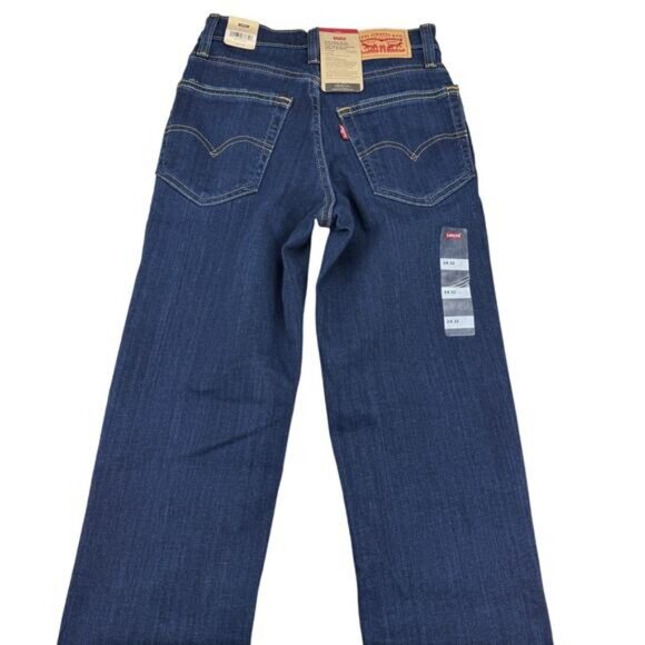 Levi's 724 High Rise Slim Straight Jean Women's Size 24 x 32 - Picture 9 of 10